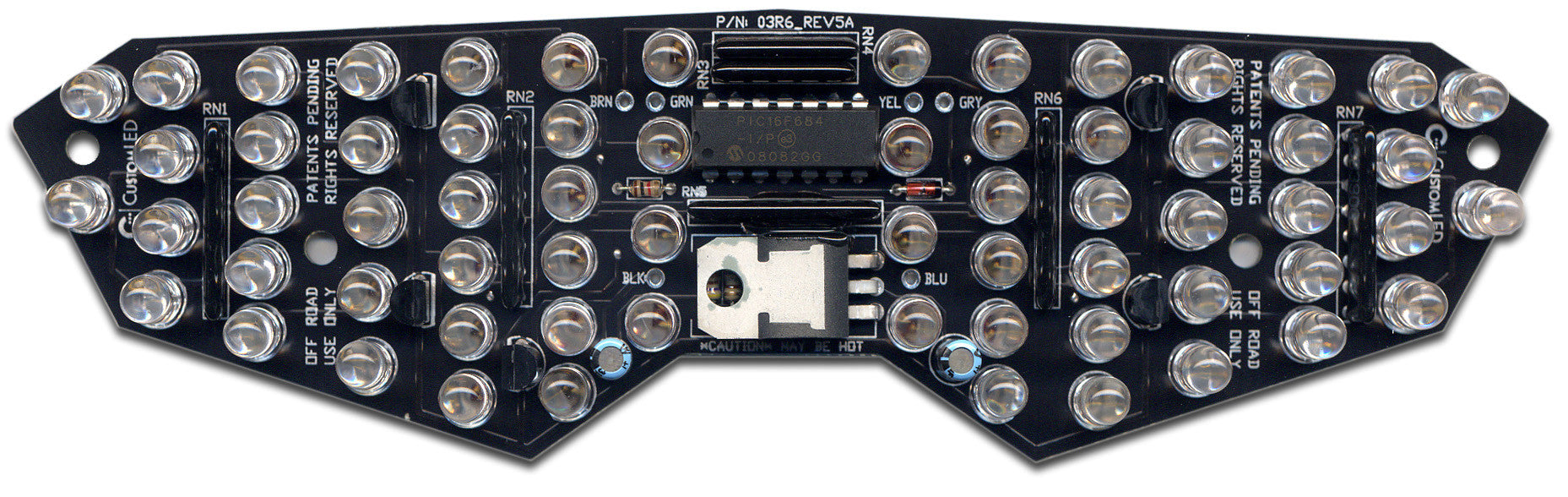 Yamaha YZF-R6 Blaster-X Kit retrofit Feu arrière LED intégré pour les années 2003 2004 2005 par Custom LED