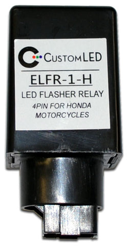 ELFR-1-H Electronic LED Flasher Relay 4-Pin Honda by Custom LED