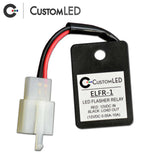ELFR-1 Centrale clignotante électronique LED pour clignotants LED de moto - connecteur OEM