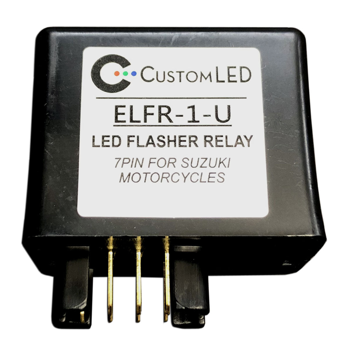 ELFR-1-U Relais Clignotant Électronique LED 7-Pin Suzuki – Custom LED