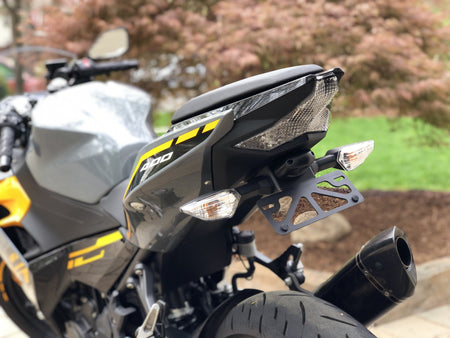 Ninja 400 Blaster-X Integrated LED Tail Light for years 2018-2024 - Clear Lens