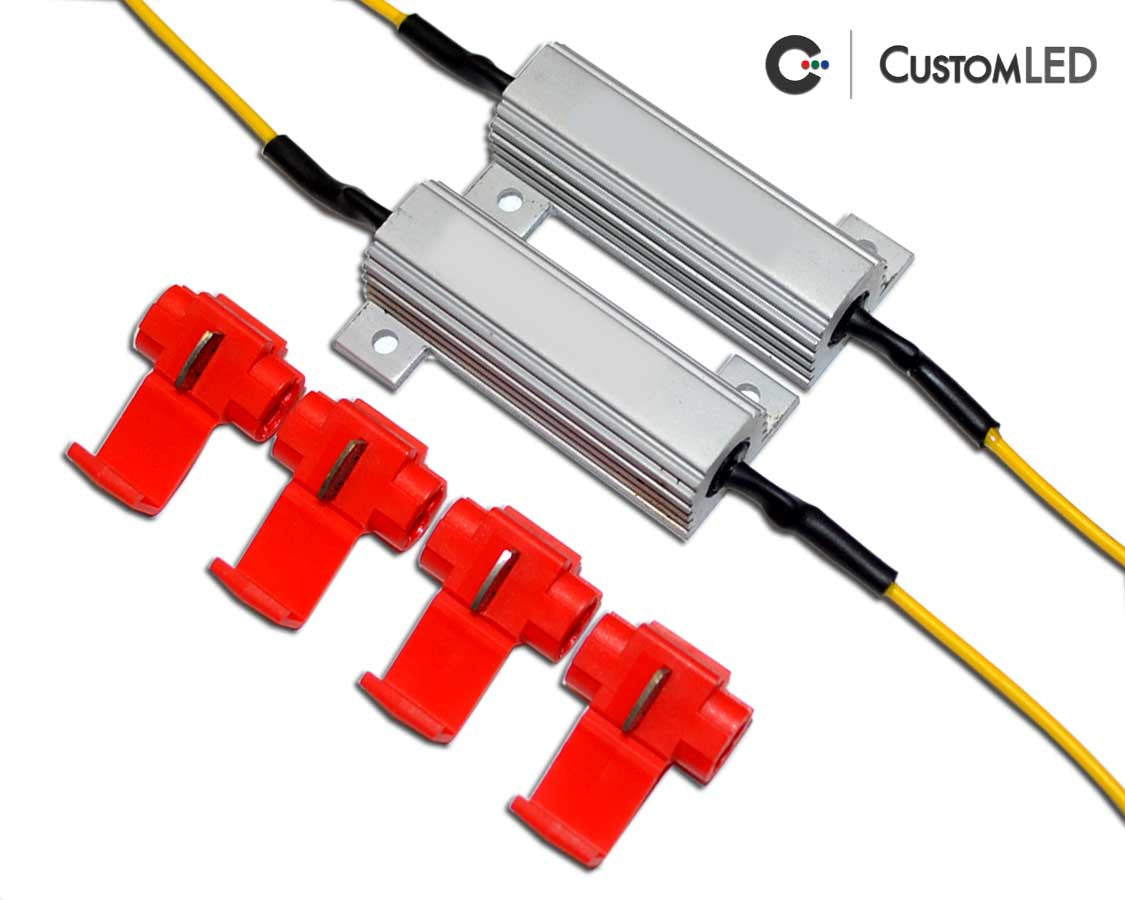Résistances de charge robustes 25 W par Custom LED