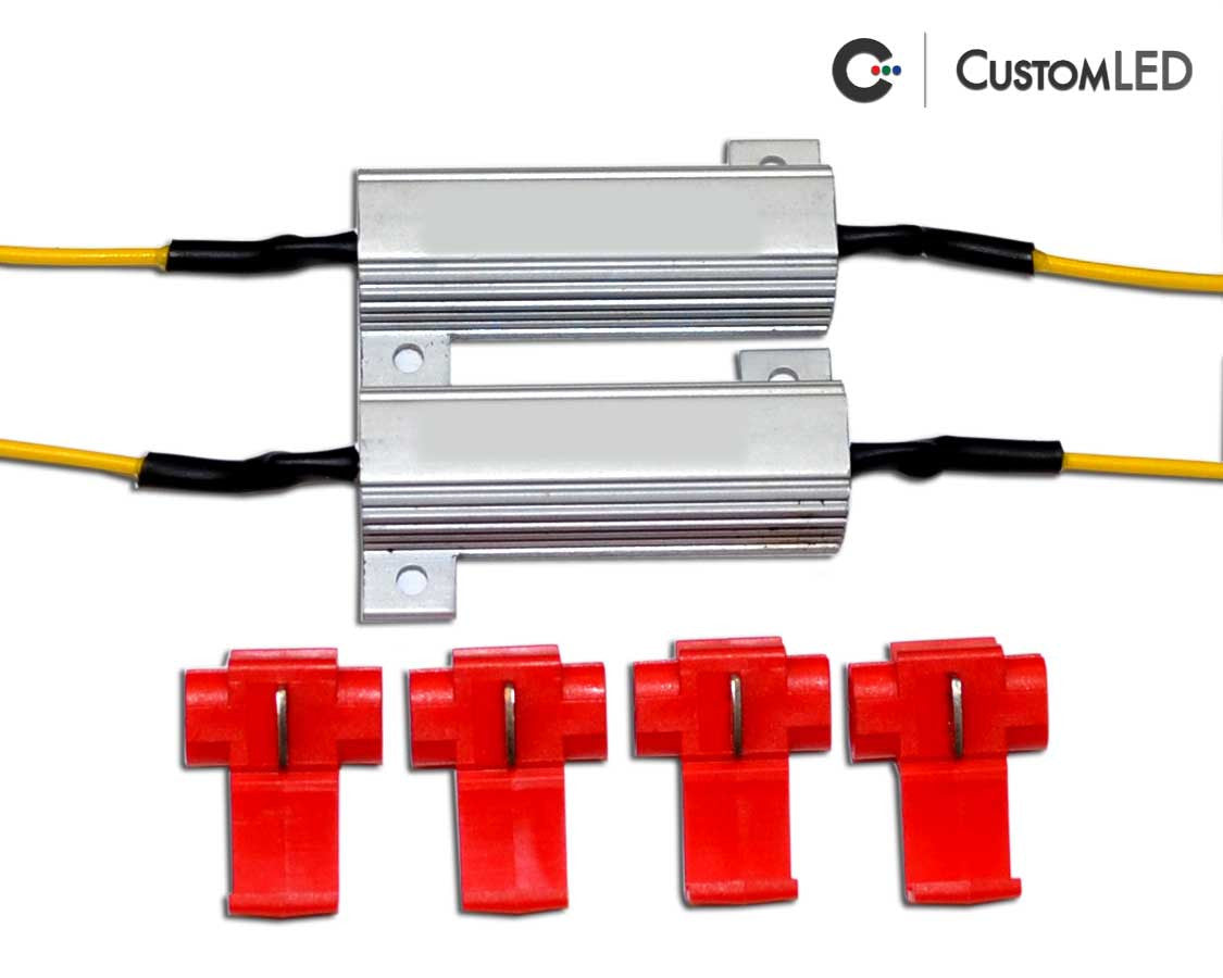 Résistances de charge robustes 25 W par Custom LED