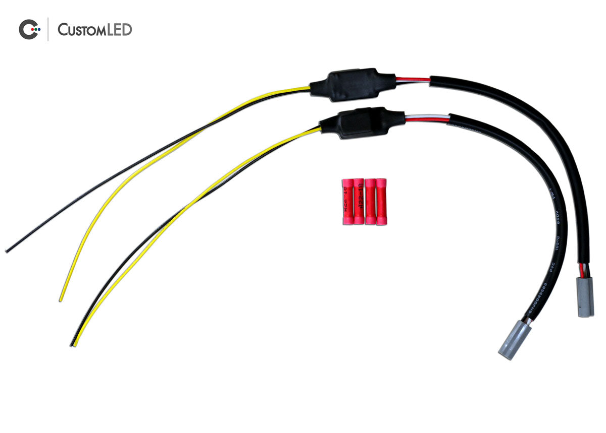 Blinker Genie - Pre-Wired for Yamaha - converts LED signals for Running Light and Blinkers | Custom LED