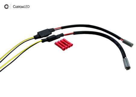 Blinker Genie - Pre-Wired for Yamaha - converts LED signals for Running Light and Blinkers | Custom LED
