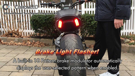 XDiavel Smart Turn Signal Integrator Kit - Custom LED