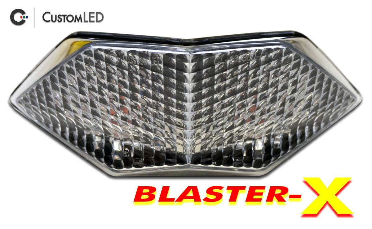 Kawasaki Ninja 300 Blaster-X Feu arrière LED intégré pour les années 2013 2014 2015 2016 2017 par Custom LED