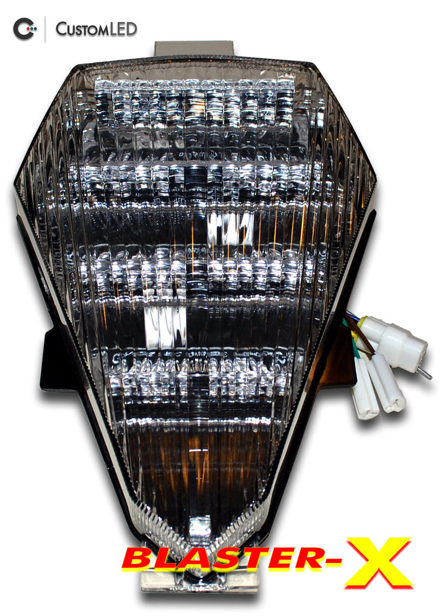 Yamaha YZF R6 Blaster-X Feu arrière LED intégré pour les années 2008 2009 2010 2011 2012 2013 2014 2015 2016 par Custom LED