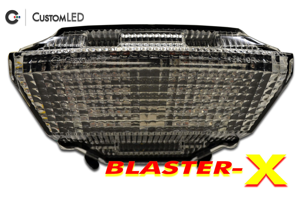 Kawasaki Ninja ZX-10R Blaster-X Feu arrière LED intégré pour les années 2011 2012 2013 2014 2015 par Custom LED
